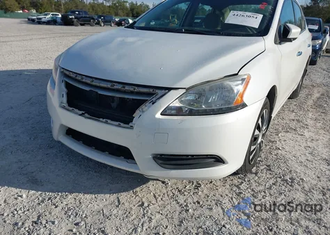 2014 Nissan Sentra Sv из США, поврежденный, VIN 3N1AB7AP6EY304162